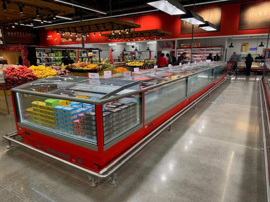 Refrigeración comercial, equipos, vitrinas, cámaras de frío.